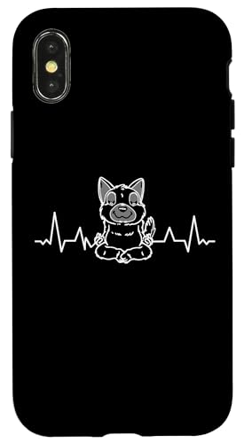 Yoga Shirt Chakra 5D Buddha Schäferhund Hunde Meditation Hülle für iPhone X/XS von Yoga Shirts Damen und Herren Geschenke Zubehör