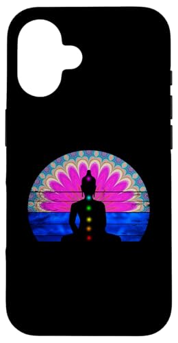 Yoga Shirt Chakra Buddha Meditation Hülle für iPhone 16 Yoga Shirt Chakra Buddha Meditation Hülle für iPhone 16 von Yoga Shirts Damen und Herren Geschenke Zubehör