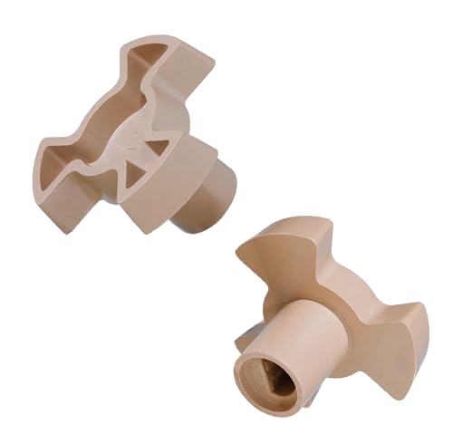YoiYee Mikrowellen-Drehteller-Kupplung, 5 mm x 7 mm Schaft, Ersatzstütze, 2 Stück YoiYee Mikrowellen-Drehteller-Kupplung, 5 mm x 7 mm Schaft, Ersatzstütze, 2 Stück von YoiYee