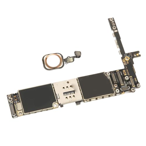 Handy-Hauptplatine Ersatz für iOS Phone 6S Plus US-Version, Fingerabdruck-entsperrte Hauptlogikplatine mit Touch-ID, PCB Telefon Logic Board Reparatur Ersatz (64 GB) von Yoidesu