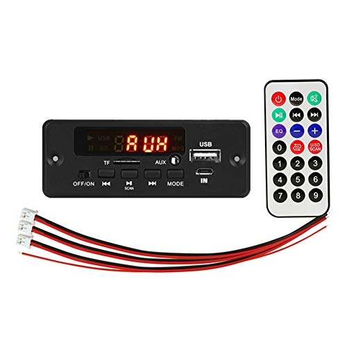 Yoiimiya 2 x 25 W 50 W Verstärker MP3-Player Decoder 5 V-12 V Bluetooth 5.0 FM-Radio für Automobil Unterstützung TF USB AUX Player Decoder Yoiimiya 2 x 25 W 50 W Verstärker MP3-Player Decoder 5 V-12 V Bluetooth 5.0 FM-Radio für Automobil Unterstützung TF USB AUX Player Decoder von Yoiimiya
