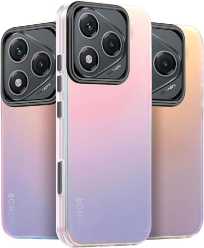 Yojiong Hülle für Honor 400 Lite 5G (6.7"), Glitzer Matte Handyhülle [Farbwechsel-Effekt], stilvolle und Einzigartig, Stoßfest Kratzfeste Schutzhülle, Bunt von Yojiong
