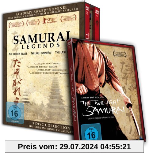 Samurai Legends (The Last Sword, The Hidden Blade, Twilight Samurai) (3 DVDs) von Yojiro Takita