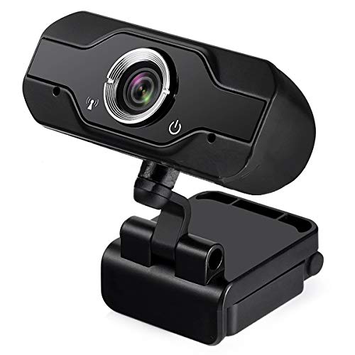 Yolispa 1080P Webcam mit Mikrofon Computer Webkamera USB PC/Laptop/Desktop Webcam für Videoaufnahmen von Yolispa
