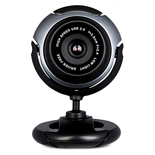 Yolispa Computer-Webcam mit Mikrofon-USB-Webkamera Desktop-Webcam für PC-Laptop-Videoanruf Nachtsicht von Yolispa