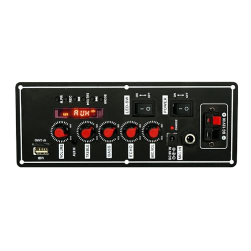 Yominerr 20W Bluetooth-Audio-Decoder-Verstärkerplatine 7,4V MP3-Subwoofer-Mikrofon-Verstärker Autolautsprecher Musik Verlustfreier Kräftiger Bassklang Yominerr 20W Bluetooth-Audio-Decoder-Verstärkerplatine 7,4V MP3-Subwoofer-Mikrofon-Verstärker Autolautsprecher Musik Verlustfreier Kräftiger Bassklang von Yominerr