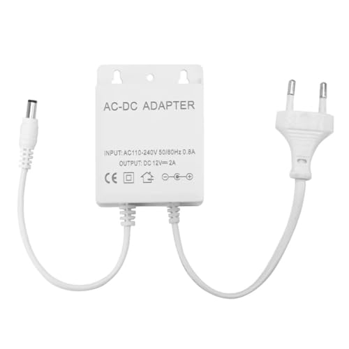 Yominerr AC 110-240 V Eingang DC 12 V Ausgang Versorgung EU-Stecker Wasserdichtes Ladegerät für CCTV- AHD Analog-IP-Kamera EU-Stecker Yominerr AC 110-240 V Eingang DC 12 V Ausgang Versorgung EU-Stecker Wasserdichtes Ladegerät für CCTV- AHD Analog-IP-Kamera EU-Stecker von Yominerr