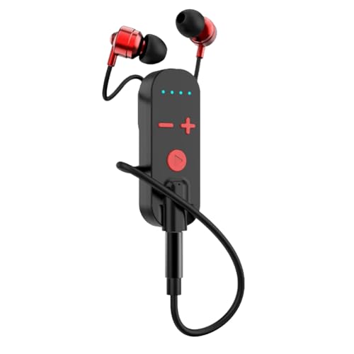 Yominerr Bluetooth-Kopfhörer, Kabelloser Audio-Empfänger-Adapter, ANC+ENC, Geräuschunterdrückung, Gaming/Musik/Telefonie, HiFi-Stereo, AUX-Mikrofon von Yominerr