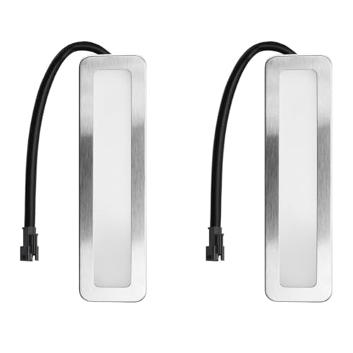 Yominerr Glühbirnen für Dunstabzugshauben, 120 mm LED-Herdleuchte, 1,5 W, Rechteckige Rauchabzugslampe, DC 12 V, Weißer SM-Sockel, Männlich, Matt Yominerr Glühbirnen für Dunstabzugshauben, 120 mm LED-Herdleuchte, 1,5 W, Rechteckige Rauchabzugslampe, DC 12 V, Weißer SM-Sockel, Männlich, Matt von Yominerr