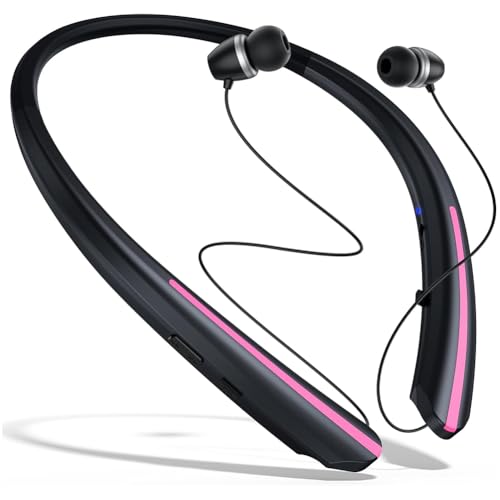 Yominerr Kabellose Bluetooth-Ohrhörer mit Nackenbügel, Schweißfeste Ohrhörer mit Einziehbarem Ohr, Stereo-Ohrhörer mit Geräuschunterdrückung Yominerr Kabellose Bluetooth-Ohrhörer mit Nackenbügel, Schweißfeste Ohrhörer mit Einziehbarem Ohr, Stereo-Ohrhörer mit Geräuschunterdrückung von Yominerr