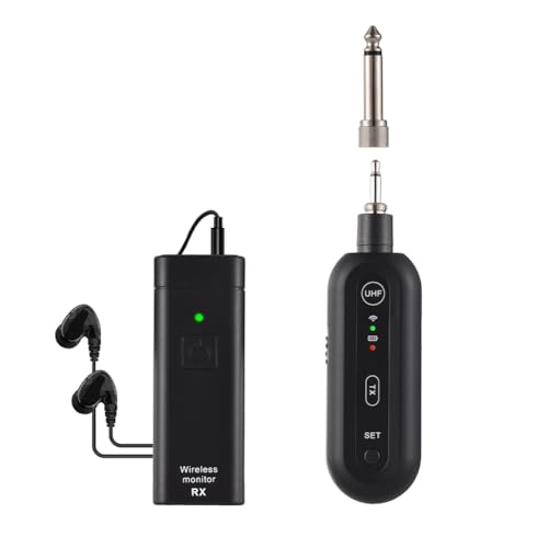 Yominerr Kabelloses in-Ear-Monitorsystem UHF 90° Drehbares Sender-Empfänger-Set Automatische Kopplung mit Monitor-Ohrhörern Yominerr Kabelloses in-Ear-Monitorsystem UHF 90° Drehbares Sender-Empfänger-Set Automatische Kopplung mit Monitor-Ohrhörern von Yominerr