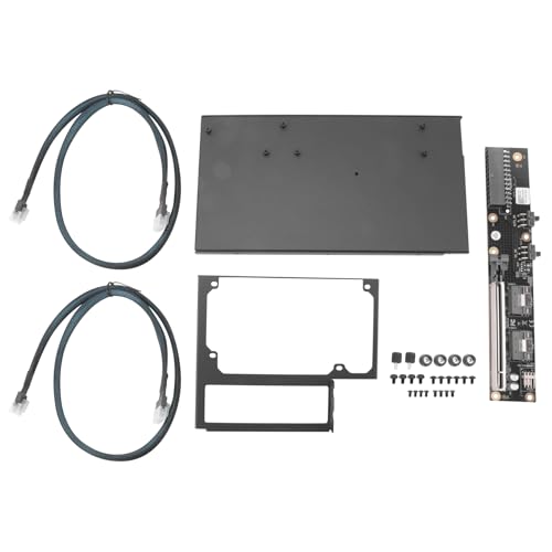 Yominerr OcuLink/SlimSAS Grafikdock mit Halterung, Externe Grafikkarte, GDS1-SFX-Netzteil, PCIE4.0 X16 Grafikdock-Halterung von Yominerr