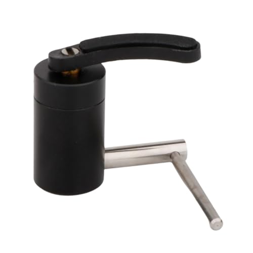 Yominerr Schallplattenspieler, Aluminiumlegierung, Tonarm-Heber, Schwarz, TURNTABLE von Yominerr