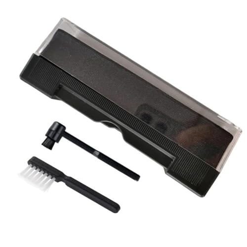 Yominerr Vinyl Record Cleaning Kit Anti-Static Velvet Brush Dust Remover für CD/LP-Plattenspielerzubehör von Yominerr