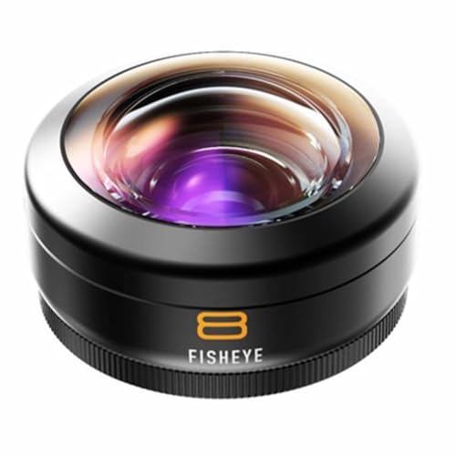Yominerr Weitwinkel Fisheye Objektiv Handy Zusatzobjektiv 8mm Fisheye Objektiv Yominerr Weitwinkel Fisheye Objektiv Handy Zusatzobjektiv 8mm Fisheye Objektiv von Yominerr