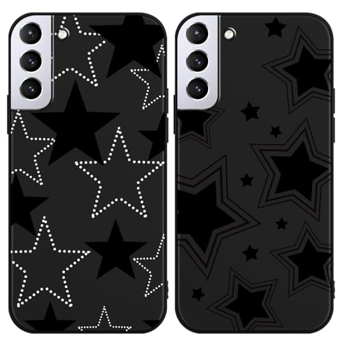 Yomjew Schutzhülle für Samsung Galaxy S21 Plus 5G 17 cm (6,7 Zoll), ästhetisches Silikon, kratzfest, weich, schlank, flexibel, stoßfest, matt, Funda-Hülle, 2 Stück von Yomjew