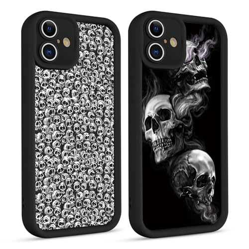 Yomjew Schutzhülle für iPhone 16 Plus 17 cm (6,7 Zoll), süßes Vollkameraobjektivmuster, ästhetisches Design, weicher, schlanker Rahmen, schützend, stoßfest, TPU, für Damen, Mädchen, 2 Stück von Yomjew
