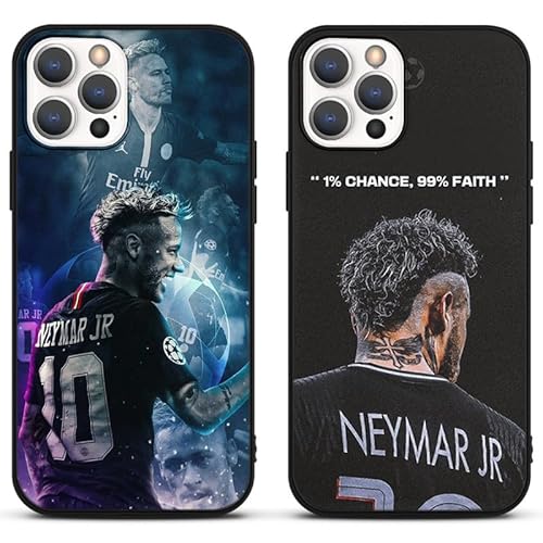 [2 Stück] Schutzhülle für Apple iPhone 8 iPhone 7 iPhone SE 2022/2020 Hülle 4,7",Handyhülle Soccer Fußball Star Muster Design Junge Männer Ultra Dünn Silikon TPU Stoßfest Protective Cover Case,M8 von Yomyejisoo