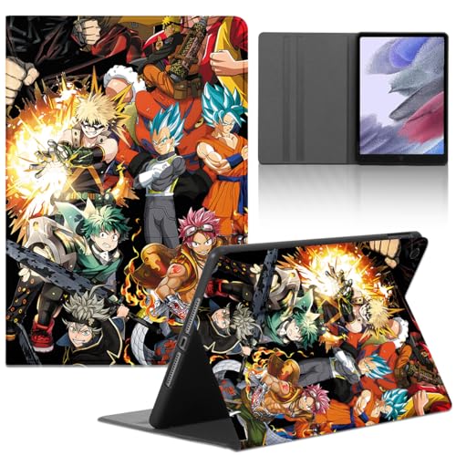 Tablet Hülle für Apple iPad mini 6 8.3‘’, Anders Anime Muster One Piece Dragon Ball Black Clover Schutzhülle PU Leder Flip Protective Cover Stoßfest Verstellbar Ständer Tablet Case Junge Tablet Hülle für Apple iPad mini 6 8.3‘’, Anders Anime Muster One Piece Dragon Ball Black Clover Schutzhülle PU Leder Flip Protective Cover Stoßfest Verstellbar Ständer Tablet Case Junge von Yomyejisoo
