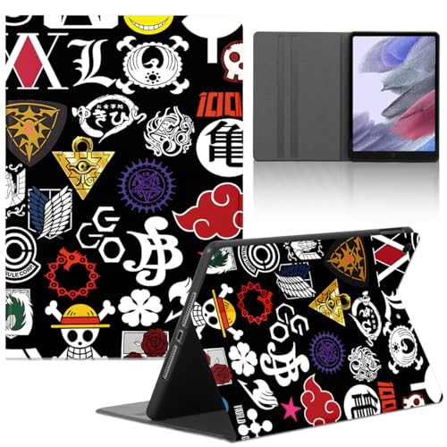 Tablet Hülle für Apple iPad mini 6 8.3‘’, Anders Anime Muster One Piece Naruto Dragon Ball Hunter Schutzhülle PU Leder Flip Protective Cover Stoßfest Verstellbar Ständer Tablet Case Junge Tablet Hülle für Apple iPad mini 6 8.3‘’, Anders Anime Muster One Piece Naruto Dragon Ball Hunter Schutzhülle PU Leder Flip Protective Cover Stoßfest Verstellbar Ständer Tablet Case Junge von Yomyejisoo