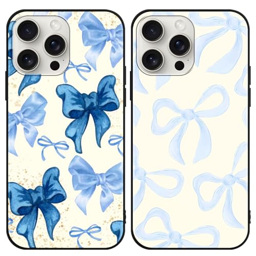 Yomyejisoo 2 Stück Handyhülle für Xiaomi Redmi Note 10 Pro 4G Hülle 6,67",Cartoon Cute TPU Bow Blaue Schleife Band Kawaii Aesthetic Design Frauen Mädchen Case,Stoßfest Kratzfeste Schutzhülle Yomyejisoo 2 Stück Handyhülle für Xiaomi Redmi Note 10 Pro 4G Hülle 6,67",Cartoon Cute TPU Bow Blaue Schleife Band Kawaii Aesthetic Design Frauen Mädchen Case,Stoßfest Kratzfeste Schutzhülle von Yomyejisoo