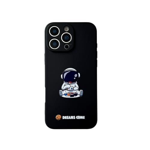 Yonds Queen Schutzhülle für iPhone 13 Pro, niedlich, cooles Cartoon-Astronaut, Weltraum, Planet, Raketen-Design, stilvolle Stoßfängerabdeckung, weiches TPU, rutschfest, stoßfest, modische Schutzhülle Yonds Queen Schutzhülle für iPhone 13 Pro, niedlich, cooles Cartoon-Astronaut, Weltraum, Planet, Raketen-Design, stilvolle Stoßfängerabdeckung, weiches TPU, rutschfest, stoßfest, modische Schutzhülle von Yonds Queen