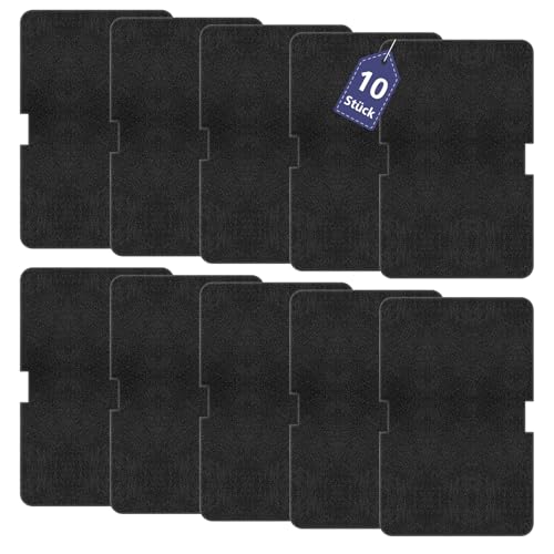 10pcs Trocknerfilter für Beko Grundig Blomberg ElektraBregenz Wäschetrockner/Verdampfer | 242 x 155 x 12mm | Ersatzverdampfer Filterschwamm 2964840100 von Yoneenair