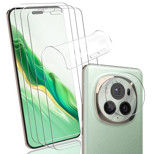 Yonntmmi Schutzfolie für Honor Magic 6 Pro 4+1 Stück, flexibler TPU-Folie mit Kameraschutz Panzer Schutz Glas, Blasenfreie Weich/Anti-Kratzer/HD TPU für Panzerglas für Honor Magic 6 Pro Yonntmmi Schutzfolie für Honor Magic 6 Pro 4+1 Stück, flexibler TPU-Folie mit Kameraschutz Panzer Schutz Glas, Blasenfreie Weich/Anti-Kratzer/HD TPU für Panzerglas für Honor Magic 6 Pro von Yonntmmi