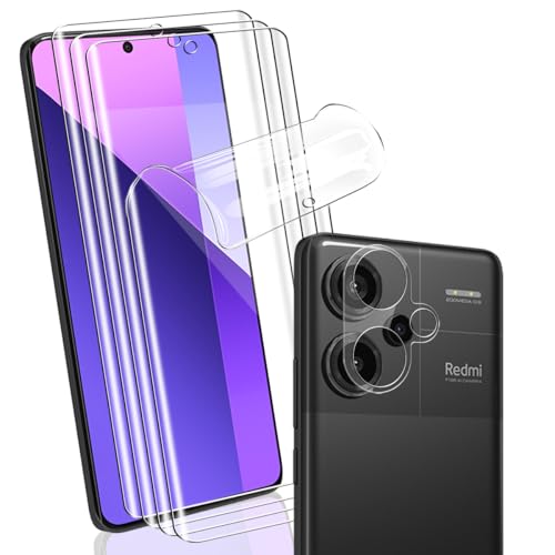 Yonntmmi Schutzfolie für Redmi Note 13 Pro Plus 4+1 Stück, flexibler TPU-Folie mit Kameraschutz Panzer Schutz Glas, Blasenfreie Weich/Anti-Kratzer/HD TPU für Panzerglas für Redmi Note 13 Pro Plus Yonntmmi Schutzfolie für Redmi Note 13 Pro Plus 4+1 Stück, flexibler TPU-Folie mit Kameraschutz Panzer Schutz Glas, Blasenfreie Weich/Anti-Kratzer/HD TPU für Panzerglas für Redmi Note 13 Pro Plus von Yonntmmi
