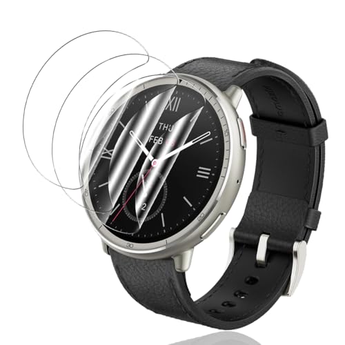 Yonntmmi Schutzfolie für Active 2 folie, 3 Stück für Panzer Schutz Glas [Flexible TPU] Volle Abdeckung, Blasenfrei, Anti-Kratzer, HD TPU für Panzerglas für Active 2 Displayschutz von Yonntmmi