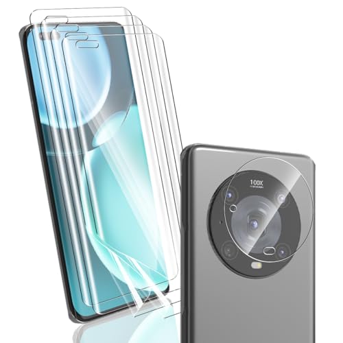 Yonntmmi Schutzfolie für Honor Magic 4 Pro 4+1 Stück, flexibler TPU-Folie mit Kameraschutz Panzer Schutz Glas, Blasenfreie Weich/Anti-Kratzer/HD TPU für Panzerglas für Honor Magic 4 Pro Yonntmmi Schutzfolie für Honor Magic 4 Pro 4+1 Stück, flexibler TPU-Folie mit Kameraschutz Panzer Schutz Glas, Blasenfreie Weich/Anti-Kratzer/HD TPU für Panzerglas für Honor Magic 4 Pro von Yonntmmi