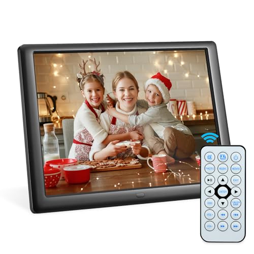 Yontwe Digitaler Fotorahmen 10 Zoll digitaler Bilderrahmen 1280 * 800 Hochauflösender Foto-/Musik-/Video-Player Intelligenter digitaler Bilderrahmen Teilen Sie Fotos/Videos sofort Yontwe Digitaler Fotorahmen 10 Zoll digitaler Bilderrahmen 1280 * 800 Hochauflösender Foto-/Musik-/Video-Player Intelligenter digitaler Bilderrahmen Teilen Sie Fotos/Videos sofort von Yontwe