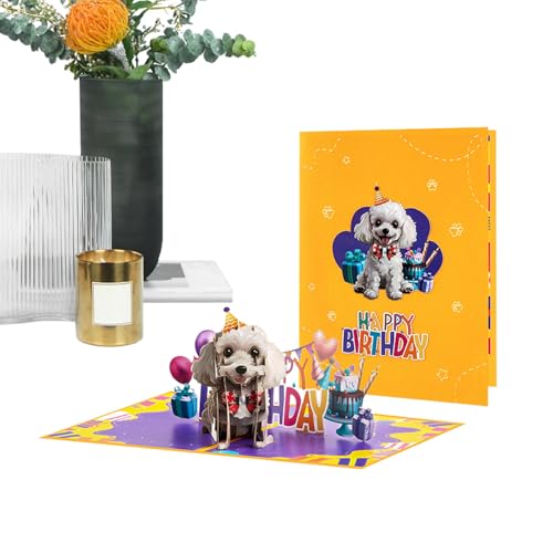Yonuaret 3D-Geburtstagskarte – Pop-Up-Grußkarten, Geburtstagshund, lustiges Urlaubszubehör für ihn, Freund, Freundin, Opa, ihren , Enkel, Kinder, Tante, Mutter, Tochter Yonuaret 3D-Geburtstagskarte – Pop-Up-Grußkarten, Geburtstagshund, lustiges Urlaubszubehör für ihn, Freund, Freundin, Opa, ihren , Enkel, Kinder, Tante, Mutter, Tochter von Yonuaret