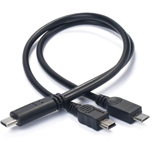 Yooghuge 30 Cm Typ C Bis 5Pin Splitter Ladekabel Für Smartphones Tablets Ohrhörer Und Kleine Geräte Optional Yooghuge 30 Cm Typ C Bis 5Pin Splitter Ladekabel Für Smartphones Tablets Ohrhörer Und Kleine Geräte Optional von Yooghuge