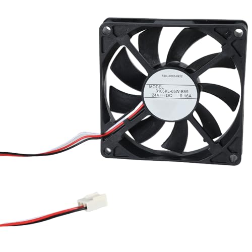 Yooghuge Betriebstemperatur Sichergestellt 3106KL-05W B59 24V 0 16A 8cm 8015 Lüfter Für Computerhardware Und Bürogeräte von Yooghuge