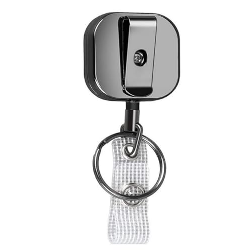 Yooghuge Hochfestes Versenkbarer Abzeichenhalter Carabiner Schlüsselbund Mit Stahldraht Für Büro Und Außenverwendung Secure Befestigung Yooghuge Hochfestes Versenkbarer Abzeichenhalter Carabiner Schlüsselbund Mit Stahldraht Für Büro Und Außenverwendung Secure Befestigung von Yooghuge
