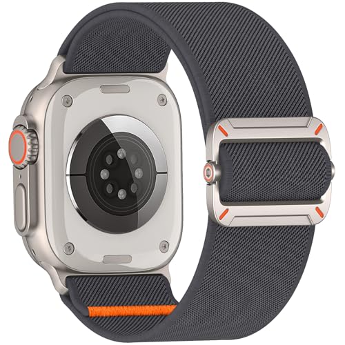 Yoohoo Armband Kompatibel mit Apple Watch Ultra/Ultra 2 Armband 49mm 46mm 45mm 44mm 42mm, Nylon Sport Band für iWatch Ultra SE Serie 10 9 8 7 6 5 4 3 2 1, Herren Yoohoo Armband Kompatibel mit Apple Watch Ultra/Ultra 2 Armband 49mm 46mm 45mm 44mm 42mm, Nylon Sport Band für iWatch Ultra SE Serie 10 9 8 7 6 5 4 3 2 1, Herren von Yoohoo