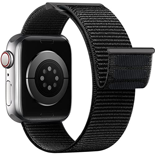 Yoohoo Nylon Armband Kompatibel mit Apple Watch 40mm 41mm 38mm 44mm 45mm 49mm 42mm für Damen/Herren, Verstellbare Sport für iWatch SE Ultra Ultra2 Series 9 8 7 6 5 4 3 2 1 von Yoohoo