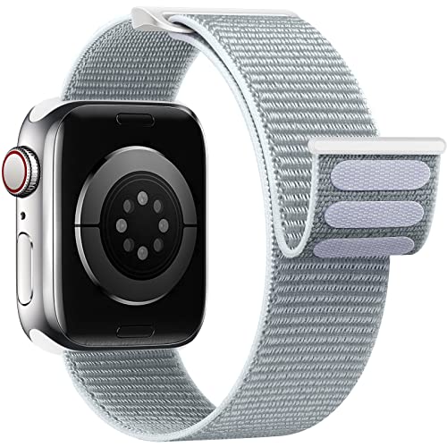 Yoohoo Nylon Armband Kompatibel mit Apple Watch Armband 40mm 41mm 38mm 44mm 45mm 49mm 42mm für Damen/Herren, Verstellbare Sport Armband kompatibel für iWatch SE Ultra Ultra2 Series 9 8 7 6 5 4 3 2 1 von Yoohoo