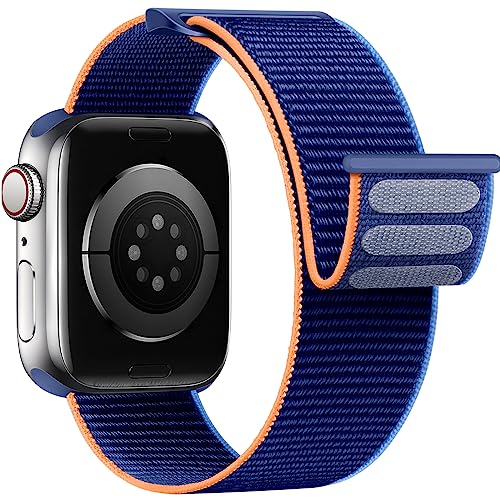 Yoohoo Nylon Armband Kompatibel mit Apple Watch Armband 40mm 41mm 42mm 38mm 46mm 44mm 45mm 49mm, Verstellbare Sport Armband für iWatch SE Ultra Ultra2 Series 10 9 8 7 6 5 4 3 2 1 Damen/Herren Yoohoo Nylon Armband Kompatibel mit Apple Watch Armband 40mm 41mm 42mm 38mm 46mm 44mm 45mm 49mm, Verstellbare Sport Armband für iWatch SE Ultra Ultra2 Series 10 9 8 7 6 5 4 3 2 1 Damen/Herren von Yoohoo