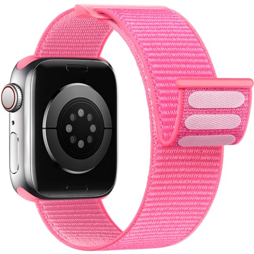 Yoohoo Nylon Armband Kompatibel mit Apple Watch Armband 40mm 41mm 42mm 38mm 46mm 44mm 45mm 49mm, Verstellbare Sport Armband für iWatch SE Ultra Ultra2 Series 10 9 8 7 6 5 4 3 2 1 Damen/Herren Yoohoo Nylon Armband Kompatibel mit Apple Watch Armband 40mm 41mm 42mm 38mm 46mm 44mm 45mm 49mm, Verstellbare Sport Armband für iWatch SE Ultra Ultra2 Series 10 9 8 7 6 5 4 3 2 1 Damen/Herren von Yoohoo