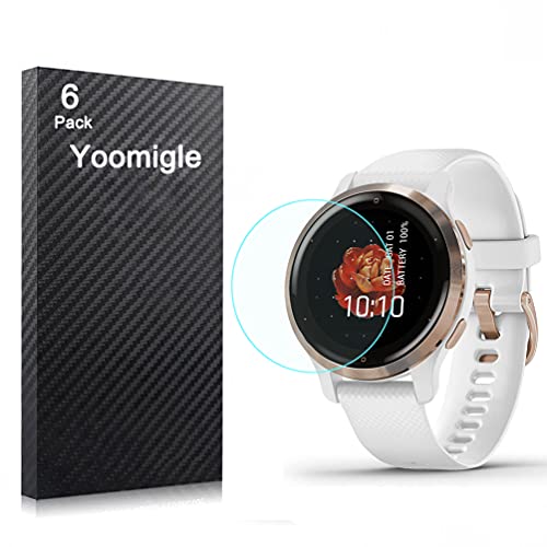 Yoomigle 6 Pack Kompatibel mit Garmin Venu 2S Schutzfolie für Garmin Venu 2S Smart Watch Displayschutzfolien Folien Screen Cover Crystal Clear HD Anti-Kratzer Anti-Fingerabdruck Yoomigle 6 Pack Kompatibel mit Garmin Venu 2S Schutzfolie für Garmin Venu 2S Smart Watch Displayschutzfolien Folien Screen Cover Crystal Clear HD Anti-Kratzer Anti-Fingerabdruck von Yoomigle