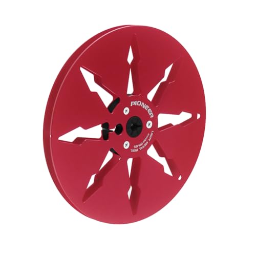 Yopeissn 7-8-Loch-Leeröffner-Aluminium-Aufnahmeband-Metallrolle für Pioneer Analog-Audiorecorder Rot Yopeissn 7-8-Loch-Leeröffner-Aluminium-Aufnahmeband-Metallrolle für Pioneer Analog-Audiorecorder Rot von Yopeissn