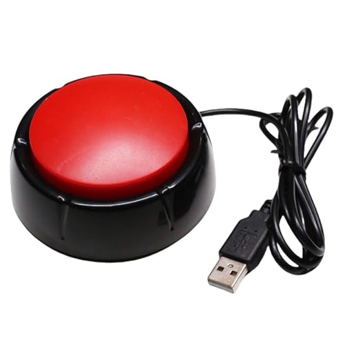 Programmierbare riesige Eingabetaste, USB-Makro-Taste, USB-Taste, PC-Switch-Kontrolltastatur, lindert Stress und löst Emotionen, ausgestattet mit 100,1 cm USB-Kabel und kostenlosem 150 cm Programmierbare riesige Eingabetaste, USB-Makro-Taste, USB-Taste, PC-Switch-Kontrolltastatur, lindert Stress und löst Emotionen, ausgestattet mit 100,1 cm USB-Kabel und kostenlosem 150 cm von Yoqanr