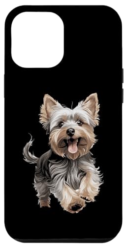 Hülle für iPhone 15 Pro Max Yorkshire Terrier Yorkie Hunderasse niedliche Grafik von Yorkshire Terrier Dog Designs