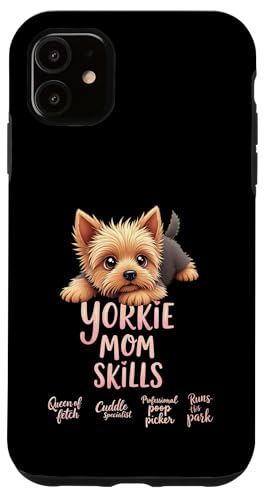 Lustiger Yorkshire Terrier Mom Dog Yorkie Mama Humor Zitat Hülle für iPhone 11 Lustiger Yorkshire Terrier Mom Dog Yorkie Mama Humor Zitat Hülle für iPhone 11 von Yorkshire Terrier Fun Designs