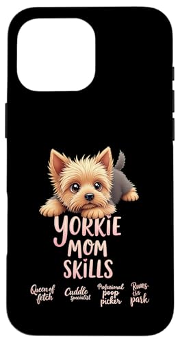 Lustiger Yorkshire Terrier Mom Dog Yorkie Mama Humor Zitat Hülle für iPhone 16 Pro Max Lustiger Yorkshire Terrier Mom Dog Yorkie Mama Humor Zitat Hülle für iPhone 16 Pro Max von Yorkshire Terrier Fun Designs