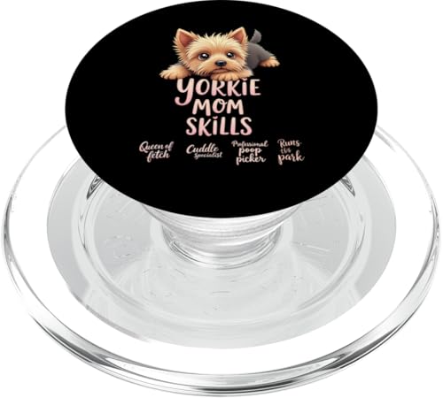 Lustiger Yorkshire Terrier Mom Dog Yorkie Mama Humor Zitat PopSockets PopGrip für MagSafe Lustiger Yorkshire Terrier Mom Dog Yorkie Mama Humor Zitat PopSockets PopGrip für MagSafe von Yorkshire Terrier Fun Designs