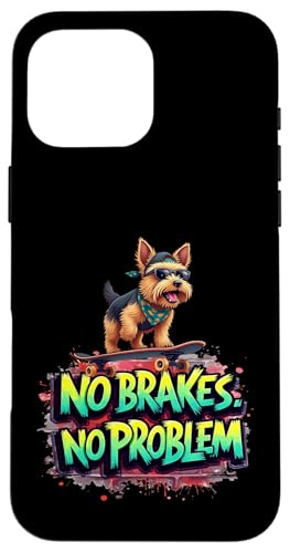 Lustiges Skateboard-Geschenk für Yorkshire Terrier Hundebesitzer Hülle für iPhone 16 Pro Max Lustiges Skateboard-Geschenk für Yorkshire Terrier Hundebesitzer Hülle für iPhone 16 Pro Max von Yorkshire Terrier Fun Designs