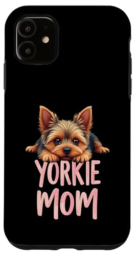 Yorkshire Terrier Mama Hund Yorkie Mama Süßer Welpe Hülle für iPhone 11 von Yorkshire Terrier Fun Designs